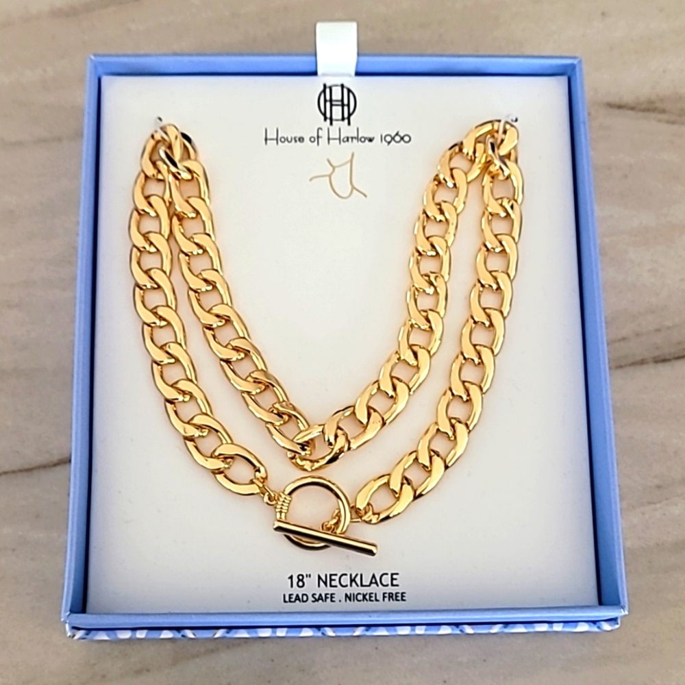 ⭐️House of Harlow 1960⭐️ Gold necklace